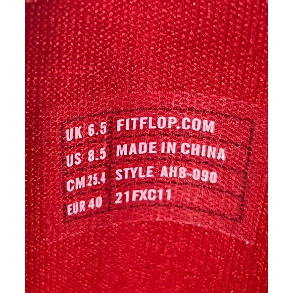 NEW FITFLOP WONDERWELLY BLACK RUBBER SHORT RAIN BOOTS BOOTIES SHOES SIZE 8.5 - Picture 10 of 11